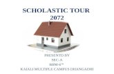 Scholastic tour