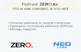Как работает рейтинг zero.kz в Казахстане