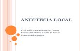 Odontologia- Anestesia local