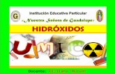 Hidróxidos  hidruros
