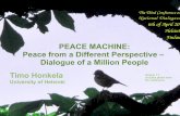 Timo Honkela: Peace Machine: Peace from a difference perspective - Dialogue of a million people, 6 April 2017