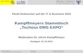 [DE] Kampffmeyers Stammtisch "Tschüss DMS EXPO" | Dr. Ulrich Kampffmeyer | IT & Business 2015