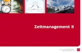Zellbiologie - L2 Zeitmanagement II