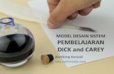Model Desain Sistem Pembelajaran Dick and Carey