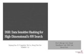 Dsh  data sensitive hashing for high dimensional k-nn search