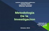 Metodologia de la Investigacion Metodo Cientifico