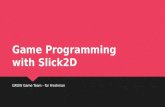 Game programming with slick2 d