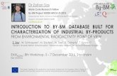 Introduction to By-BM database built for characterization of industrial by-productsfrom environmental radioactivity point of view