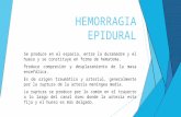 Hemorragia epidural