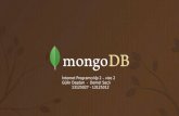 Mongodb Ödev- İnternet programcılığı- IP2-Vize 2