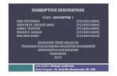 Inovasi disruptif (Disruptive innovation)