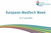 MedTech Week presentation