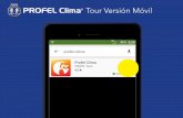 Navegación PROFEL Clima App