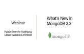 Webinar : Nouveautés de MongoDB 3.2