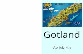 Gotland av Maria Björling