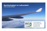 International Association for Sustainable Aviation (IASA e.V.)