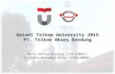 Geladi Telkom University di Telkom Akses Bandung