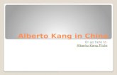 Alberto Kang in China