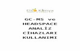 GC-MS ve Headspace Lab Cihazları_Kullanım Kılavuzu