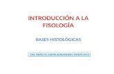 Introducción histologica