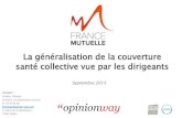 Opinionway pour France Mutuelle - Généralisation de la couverture santé collective / Novembre 2015