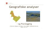 GIS-analyser i arealplanlegging - Esri norsk BK 2014
