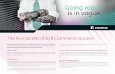 The five secrets of B2B commerce success