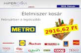 Hipercom basket price report Hungary 2016.february