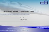 Denholm Rees O’Donnell - A history