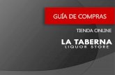 Guia compra web La Taberna liquor store