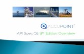 Accupoint API Spec Q1 9th Edition Overview