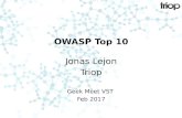OWASP Top 10 webbsäkerhet