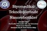 Biyomedikal teknolojilerinde nanorobotikler