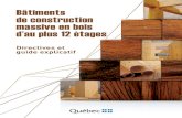Guide - Batiments de construction massive en bois d'au plus 12 etages