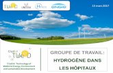 GT Hôpitaux et hydrogène