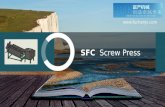 SFC Screw Press Introduction