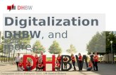Digitalization, DHBW and more...