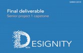 Senior project 1 capstone - final deliverable