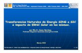Transferencias naturales de energia Sing Sic seminario palisade-santiago_2013_ech