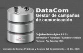 DataCOM, gestor de campañas de comunicación de la Biblioteca de la Universidad de Sevilla