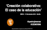 #EBE14 ‘Creación colaborativa: El caso de la educación’