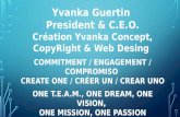 Presentation commercial plan   creation yvanka-concept_copyright_web_desing -blue-link-youtube