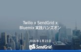 Twilio x SendGrid x Bluemix実践ハンズオン