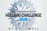Pia Dolivo: Helsinki Challenge – alusta yhteistyölle
