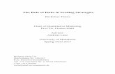 Bachelor Thesis - The Role of Seeding Strategy