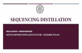 Sequencing Distillation