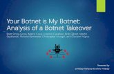Paper Presentation - "Your Botnet is my Botnet : Analysis of a Botnet Takeover"