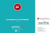Dogfidelity / AssurOPoil - Les Français et la zoothérapie - Par OpinionWay - Janvier 2016