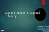 Digital access  digital literacy