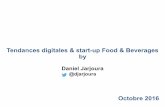 Tendances digitales food & beverages 2016